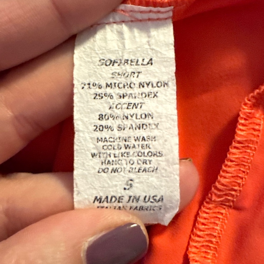 Sofibella Vibrant Red Skort Size Small - image 4